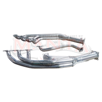 4-1, 1 3/4in Long Tube Extractor (Commodore 5.7, 6.0L VT VX VU VY VZ) - Silver