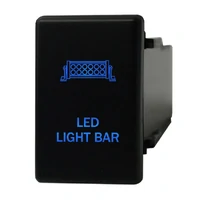 Light Bar Push Button Switch On/Off 12v LED (Colorado 12-20/D-Max 12-19) - Blue