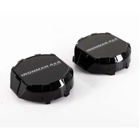 Driving Light Lens Cover - 5" Scope - Black, X2