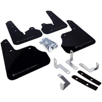 UR Rally Mud Flap (Impreza 12-14) Black/Grey Logo