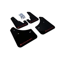 UR Rally Mud Flap (Mazdaspeed3 04-09) Black/Red Logo