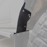 Superior Mudflap Brackets OE to -12 Offset Suitable for Toyota LandCruiser 105 Series Front Mudflaps:N No Billet