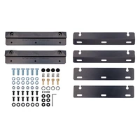 Billet Series 6061-T6 Alloy Universal Quick Disconnect Mudflap Bracket Kit 230mm