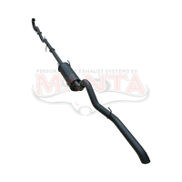 3in Turbo Back With Muffler, Without Cat (Cannon Ute 2.0L TD 20-25)