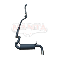 2 1/2in Full System, Extractor, Cat, Centre Hotdog & Rear Muffler (Suzuki Jimny XL 5 Door, 1.5L)