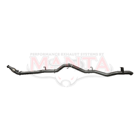 4in Single Without Cat & Without Muf (Landcruiser VDJ79 V8 4.5L TD, (DPF) Ute 16 On)