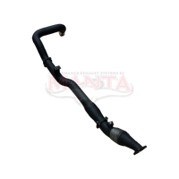 Turbo Back, 4in Single Side Exit With Cat (Landcruiser VDJ79 V8 4.5L TD, Dual Cab Ute 16 On)