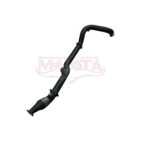 Turbo Back, 4in Single Side Exit Without Cat (Landcruiser VDJ79 V8 4.5L TD, Dual Cab Ute 16 On)