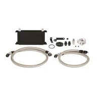 Oil Cooler Kit (WRX 08-14) Black, Non Thermostatic