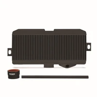 Performance Top-Mount Intercooler Kit (STi 08-20) Black Core, Red Hoses