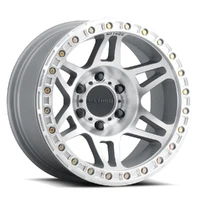MR106 Beadlock 17x9 6x139.7 -44 Machined - Clear Coat