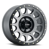 MR305 NV 18x9 6x139.7 18 Titanium - Matte Black Lip