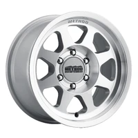 MR701 Bead Grip 17x8.5 8x165.1 0 Machined - Clear Coat