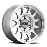 MR703 Bead Grip 17x8.5 5x127 0 Machined - Clear Coat