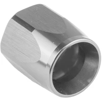 Replacement Hose End Socket Nut -10AN Aluminium Silver