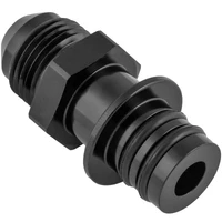 Fitting Transmission Adaptor For Ford ZF to AN Hose End Straight Black AN8