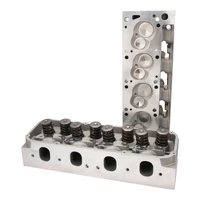 Cylinder Heads SuperMax 225, Assembled, Aluminium, Ford 302-351 Cleveland, 3V, 73cc Chamber, 225cc Intake Runner, 630HP Out of Box, Pair