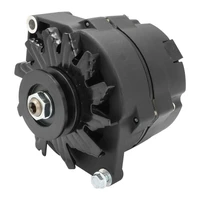 Alternator Power Spark 100 Amp 1-Wireinternal Regulator Black Wrinkle V-Belt Chev For Holden Commodore Torana