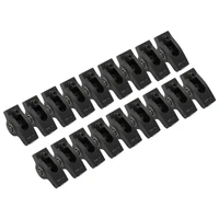 Pro 2024 Series, Large Body Roller Rockers, SB Ford 5.0 351W, Late Model 1.60 Ratio, 5/16 Bolt On Adjustable, Direct Fit, Aluminium 2024, Set