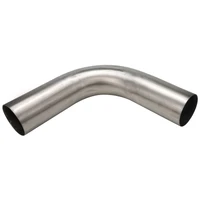 Titanium Tubing Mandrel-Bend 2.50in 1.2mm Wall 90 Deg 152x152mm