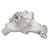 Replacement Water Pump, Cast Aluminium Ultra Cool, BB Chev, Long Style, Satin Finish, Each