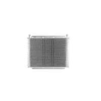 Trans Oil Cooler - 280 x 200 x 19mm -6 AN fittings