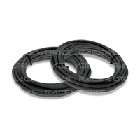 Black Braided Teflon E85 Hose AN-8 - 1 Metre
