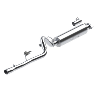 86-00 Jeep 2.5L Cherokee 2.5in Cat Back Single T409