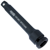 3/8" Drive Impact Extension Bar - Individual, Sizes: 150mm