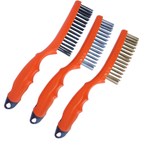 Wire Brush Set - 254mm - 3pc