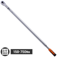 Torque Wrench - Micrometer - 3/4" Drive - 150 to 750Nm