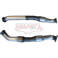 3in Engine Pipes With Cats and DPF Sensors (LandCruiser VDJ200 16 V8 4.5L T.D. Dual)