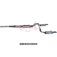 Cat Back Exhaust System with Centre & Rear Muffler (Silverado 1500 ZR2 6.2L V8)