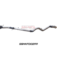 3in DPF Back Without Centre Muffler and With 4in Tip (Next Gen T6.2 Everest V6)