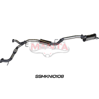 3in Catback Medium Noise With Small Centre Muffler (Patrol Y62 V8 5.6L Wagon)