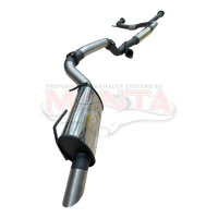 3in Catback With Centre Hotdog & Bi-Modal Integration (Nissan Patrol Warrior Y62 V8 5.6L Wagon)