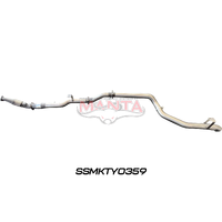4in Turbo Back for Superior Eng Coil Conv With Cat & Muffler (Landcruiser VDJ79 Single & Dual Cab Ute)
