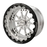 Street Pro 009 Series Forged Wheel Rear Beadlock 15x8''/3.50'' Backspace -25/5x4.75" Bolt Circle Chevrolet Polished
