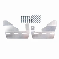 Superior Mudflap Brackets 0 to -12 Offset Suitable for 2024+ Facelift Toyota LandCruiser 76/79 Series GXL Front Mudflaps:N