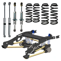 Superior Weld In Coil Conversion VSB14 Approved w/Nitro Gas Twin Tube Shocks (Front and Rear) Suitable For Toyota Hilux 2015-07/25 Revo (N80) ClearV:Y