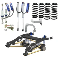 Superior Weld In Coil Conversion VSB14 Approved w/Remote Reservoir Shocks (Front and Rear) Suitable For Toyota Hilux 2015-07/25 Revo (N80) ClearV:N 0-