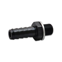 Metric to Barb Fitting - Male M10 x 1.0 to 1/8" Barb Aluminum