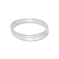 Aluminum Hard Line 1/4" OD - 6.35mm - 25 Foot Spool