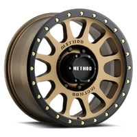 ZMR305 NV HD 17x8.5 5x150 0 Method Bronze - Matte Black Lip
