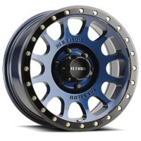 ZMR305 NV 17x8.5 6x139.7 25 Gloss Bahia Blue - Gloss Black Lip