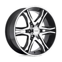 Mainline AR893 16x8 6x139.7 0mm Gloss Black Machined