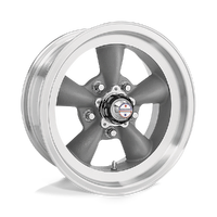 Torq Thrust D VN105 14x6 5x114.3 -2mm Gray Machined Lip