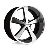 Nova VN701 20x8.5 5x127 0mm Gloss Black Machined
