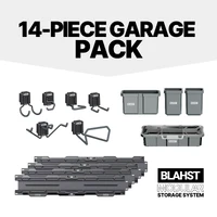 Modular Garage Wall Storage 14 Piece Garage Bundle