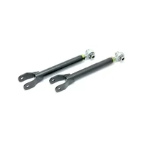 10-15 5th Gen Camaro Trailing Arms Rear w/ Single Adj. Rod Ends - Black Hammertone
